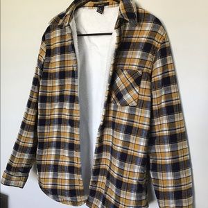 Heavy Fleece lined flannel